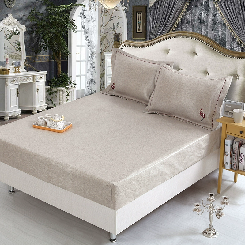 Cao cấp phong cách châu Âu các doanh nghiệp phi trượt mat mat lụa băng giường ba mảnh giường có thể được rửa sạch dưới 1.8m mat mùa hè 1,5m - Thảm mùa hè chiếu trúc 1m4