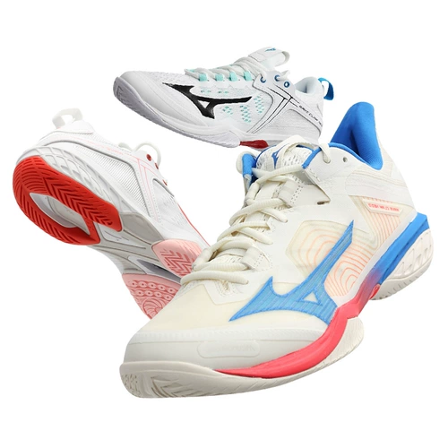 Mizuno, амортизирующие дышащие нескользящие кроссовки для бадминтона подходит для мужчин и женщин