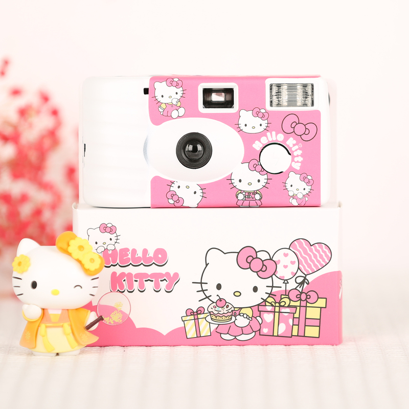 Hello Kitty Pudding Dog Kuromi My Melody Sanrio Disposable Film Camera Creative Birthday Gift