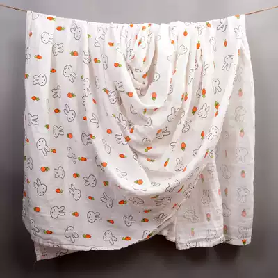 Ultra-thin cotton gauze multi-function blanket can be laid and covered Baby blanket Bath towel Student towel quilt sheet