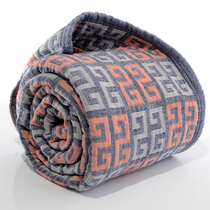 Kaixi pure cotton 4 four layers of gauze vintage Chinese towel quilt plus size adult thickened American Country style summer cool quilt