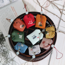 Mini small lucky bag sachet good language mobile phone pendant dress pendant portable small sachet auspicious culture bag pendant