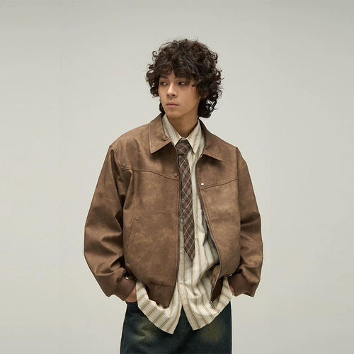 Куртка, осенний пуховик, в американском стиле, изысканный стиль