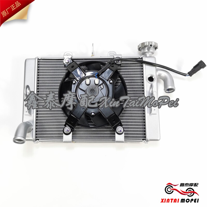 QJMOTOR Qianjiang Race 350 QJ350GS-F radiator assembly engine water cold water tank fan
