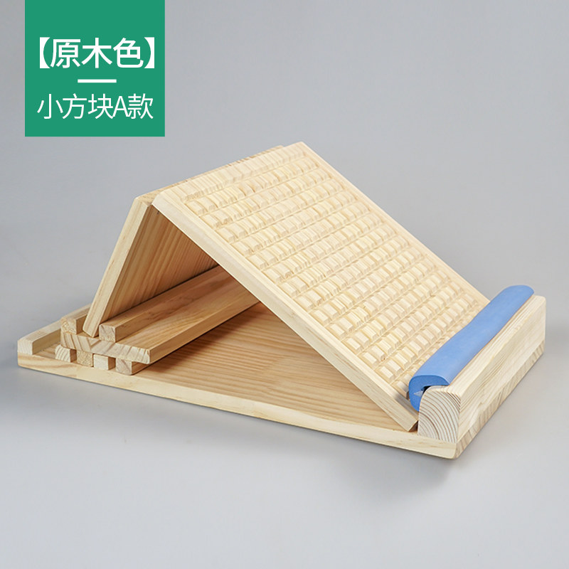 Solid wood stretching board oblique pedal stretching device stretching artifact stretching tendon home rehabilitation stretching correction calf massage