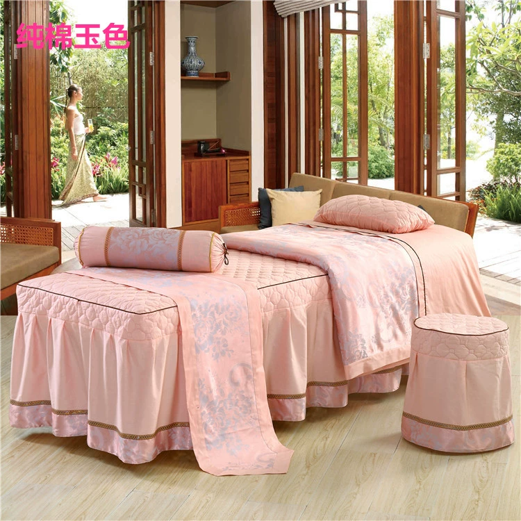 Tinh khiết bông đẹp bedspread denim bedspread massage làm đẹp miễn phí vận chuyển custom-made bedspread khử trùng - Trang bị tấm