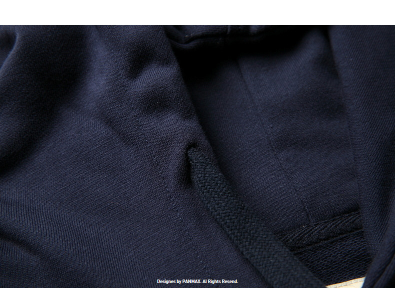 Толстовка с капюшоном, большой размер, оверсайз panmax/潘&middot;麦克斯 