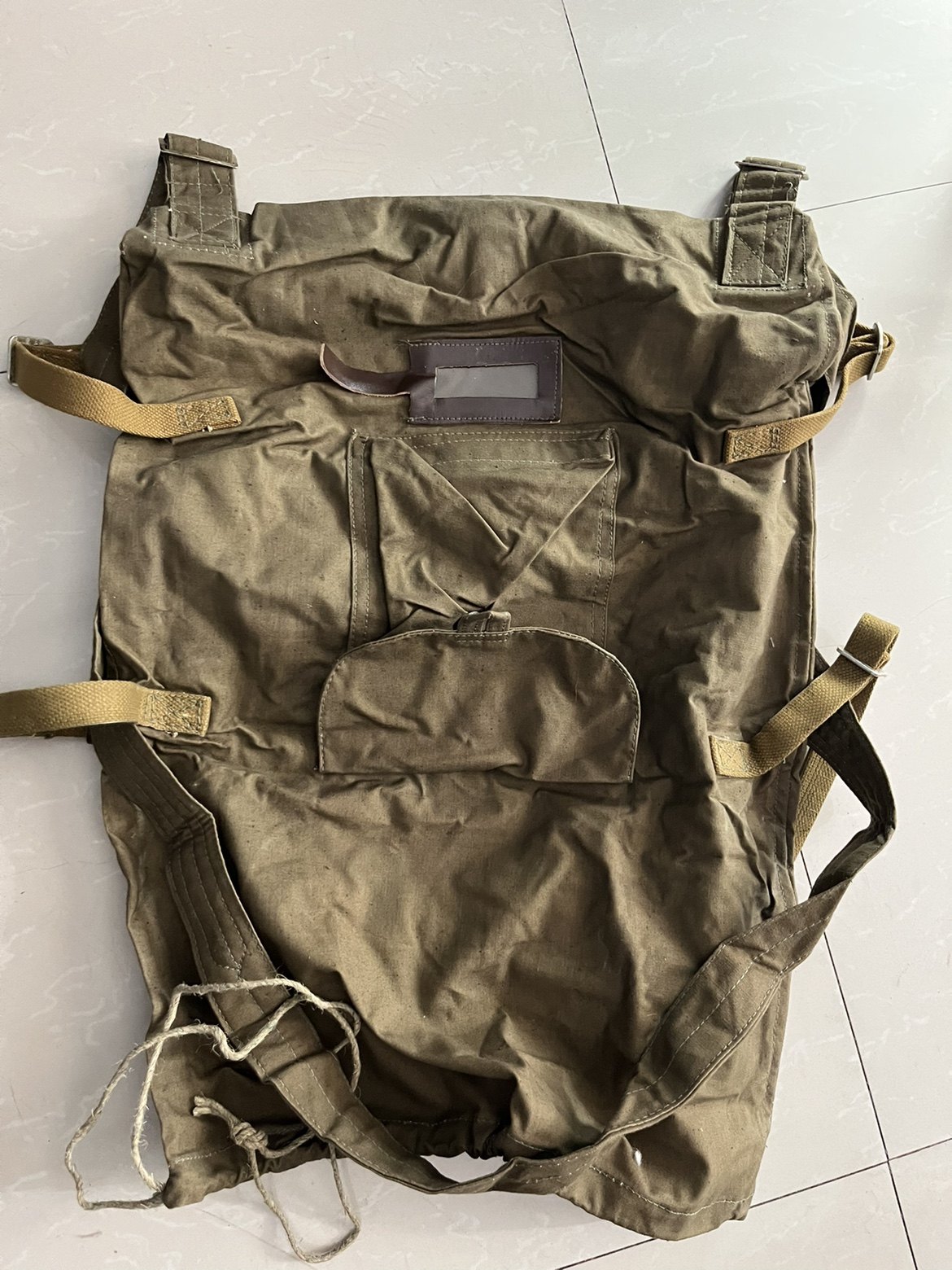 Soviet Russian sack bag double shoulder bag pint perfectly stocked with old stock brand new-Taobao