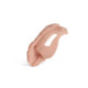 Soft Shell Chastity Lock with Double-Layer Rubber Coating, Male Penis Sleeve, Birdcage Chastity Lock, Bdsm, Cattle Training