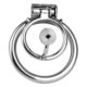 Stainless Steel Horse Eye Lock Chastity Cb Lock Chastity Device Sperm Ring Bdsm Training Hollow Ring Stretcher Penis Cage Lock