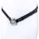 Stainless Steel Flat Chastity Lock Butterfly Pattern Cut Out Cb Lock Chastity Device Bdsm Training Convenient to Urinate and Wear When Going Out