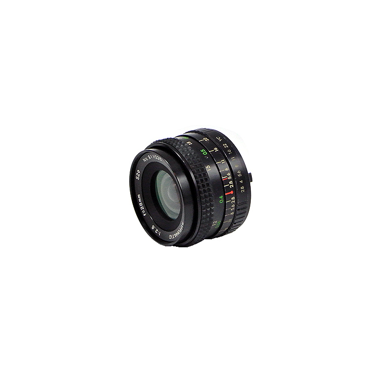 Có thể sử dụng cổng Y / C của ống kính góc rộng LUXON MC 28 / 2.8 cho Canon SLR