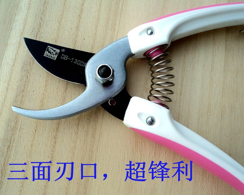 Original imported Japanese white shark trim cut tea sand scissor flower scissor fruit tree cut forest cut 130DX