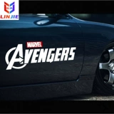Креативная автомобильная наклейка Avengers Marvel Marvel Iron Man, покрывающий боковую дверь на бампер
