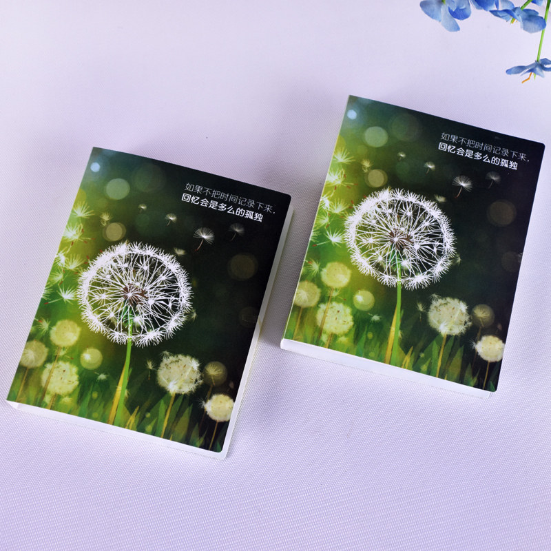 5-inch album dandelion album children's album cartoon album making storage box 52 sheets 4-inch plastic package to send album