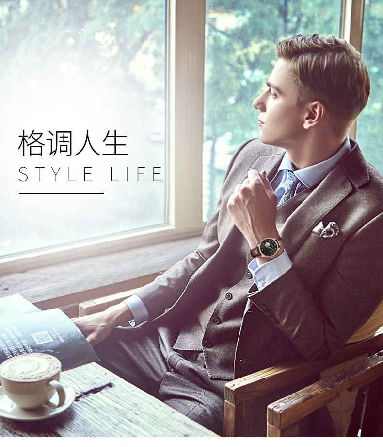 Montre bracelet pour homme POSCER    - Ref 3271298 Image 6