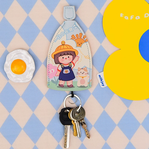 Оригинальная мультяшная креативная ключница, вместительный и большой электромобиль, ключи от машины