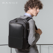  BANGE BANGE mens net Oxford Black backpack Large capacity casual fashion business travel school bag