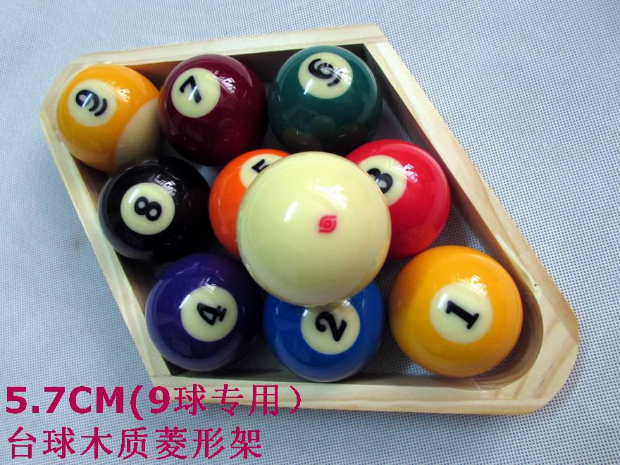 Billiards phong cách Mỹ dày [tripod khung bóng khung] billiards nguồn cung cấp phụ kiện tripod tam giác hộp gậy bi a
