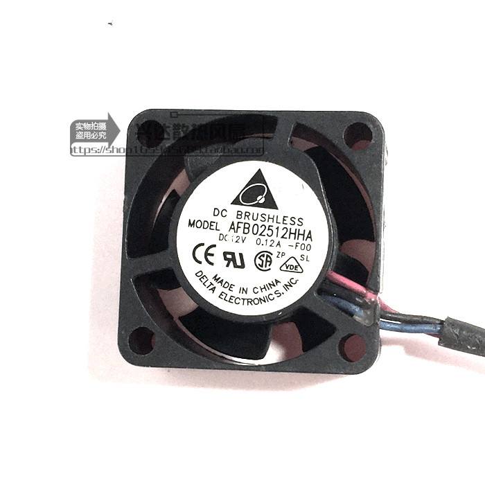 Bench Delta 2510 0 12V 12A AFB02512HHA 2 5cm Fan Cooling Device Fan