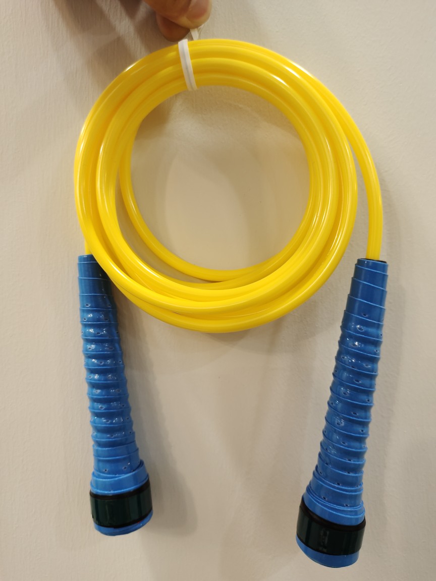 Winter fat loss boxing speed fancy skipping rope new 5 4mm yellow
