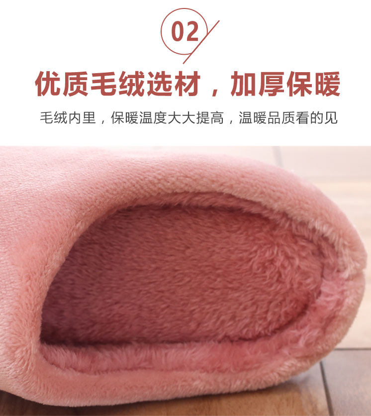 Pantoufles enfants en suède pour hiver - semelle plastique - Ref 1035613 Image 42