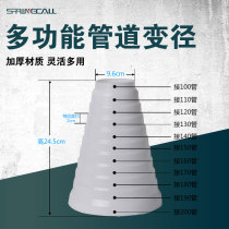 Muyangxing fresh air system Reducer size head ventilation reducer inner joint reducer conversion joint Conversion new fan