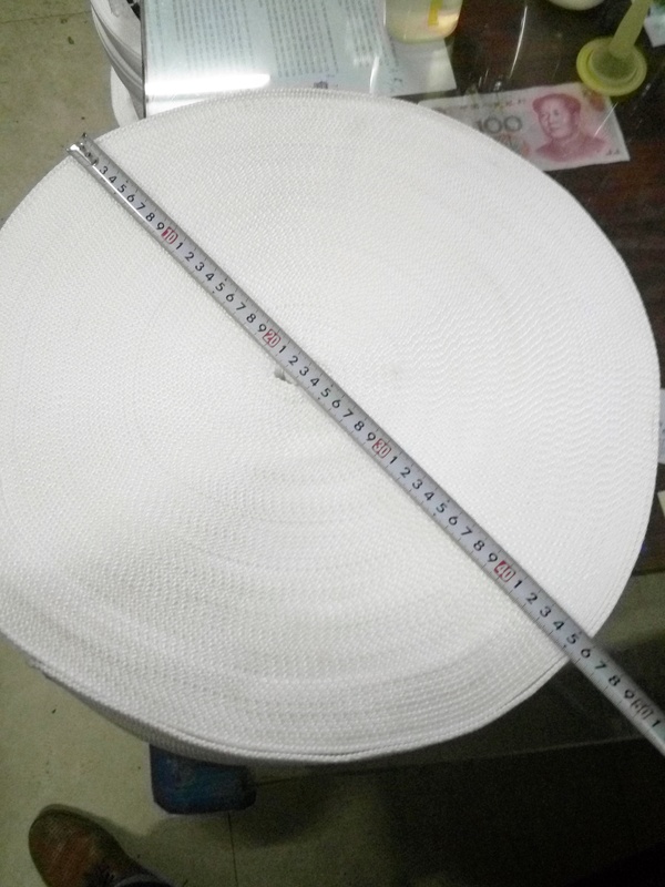 White Flat Nylon Strap Lifting Sling 5cm Wide White Flat Rope Jiangsu, Zhejiang, Shanghai and Anhui  Thickeneded Version