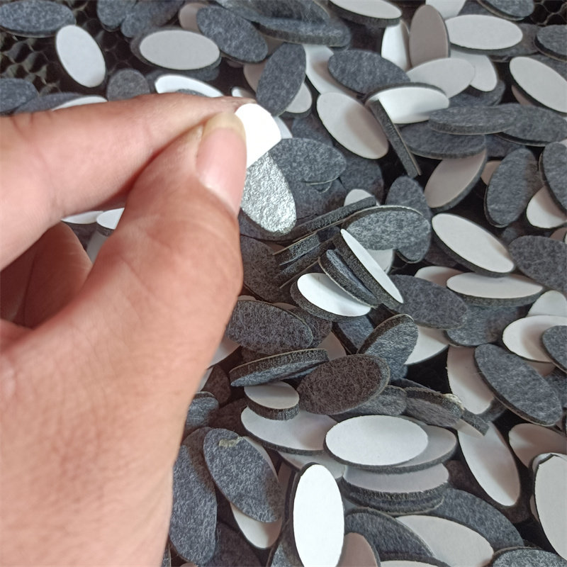 Custom self-adhesive felt spacer table and chairs stool furniture furniture cushion anti-slip anti-slip anti-slip floor red wood silent protection cushion