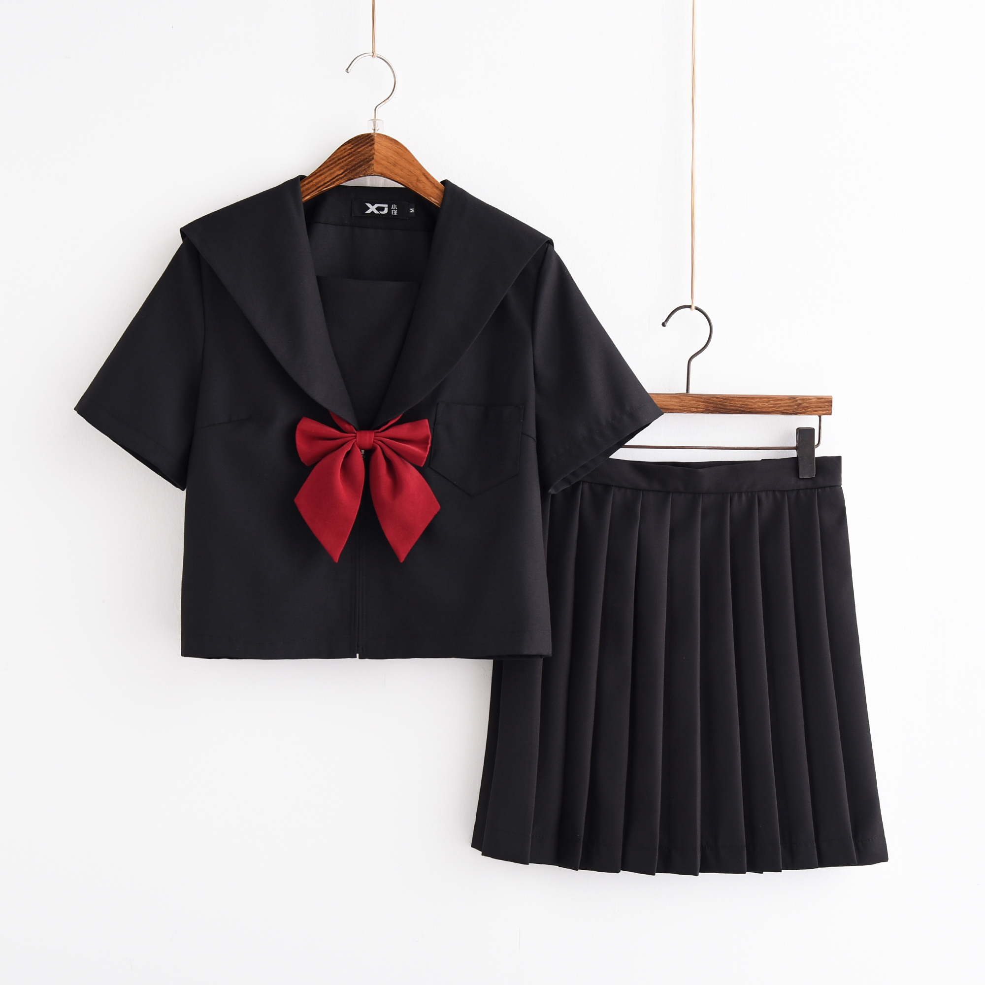 Sleeve Sill lớp sinh viên đồng phục Bad Girl Suit Nhật JK Uniform Cao đẳng Gió Đen Không Orthodox Thủy thủ của