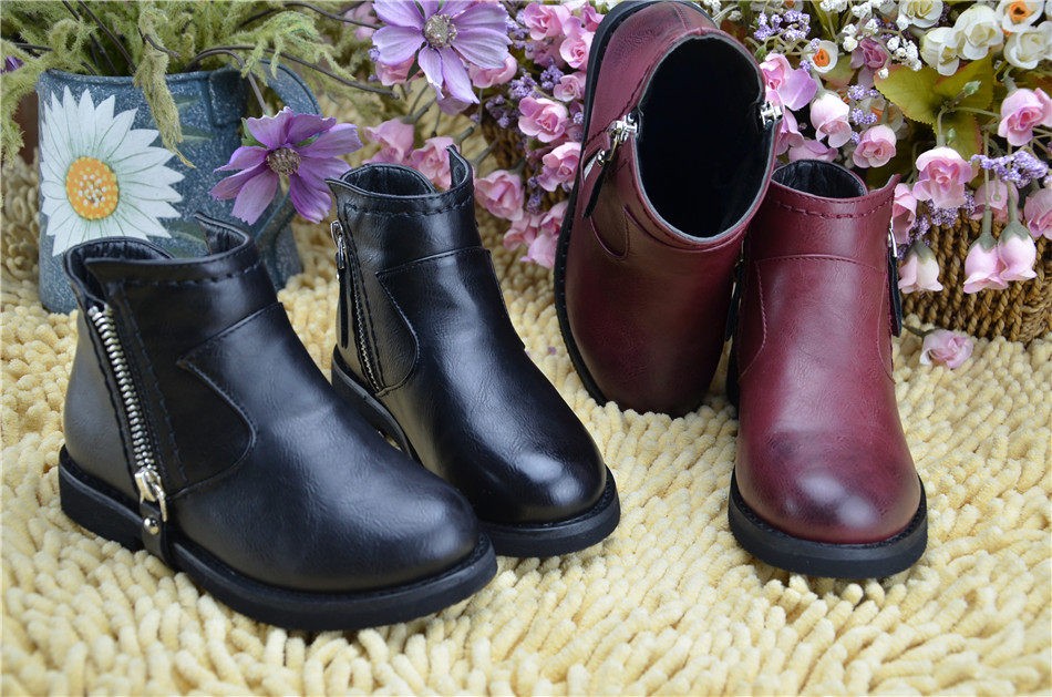 Chaussures enfants en PU pour hiver - Ref 1007967 Image 9