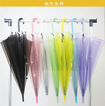 Photo studio shooting prop umbrella location photo Performance White transparent umbrella color umbrella couple photo transparent umbrella