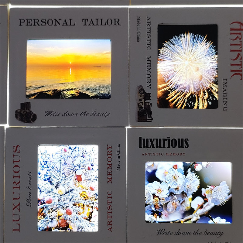 彩色幻灯片135胶片反转片：复古收藏级桌面艺术品，创意生日礼物新宠！-投影胶片-淘宝好物网