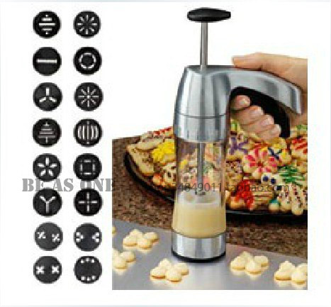 Whelton Wilton Cookie Cookie Machine Cookie Gun 16 Flowers