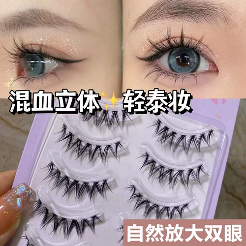 Трехмерные плотные накладные ресницы, прозрачные комиксы, наращивание ресниц