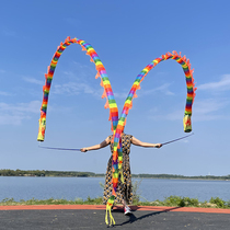 Fitness Colorful Colorful Dragon Floating Dragon Specialty Square Fitness Dance Dragon Swinging Dragon Straight Dragon 3 Meters 5 Meters Double Rod Swinging Dragon