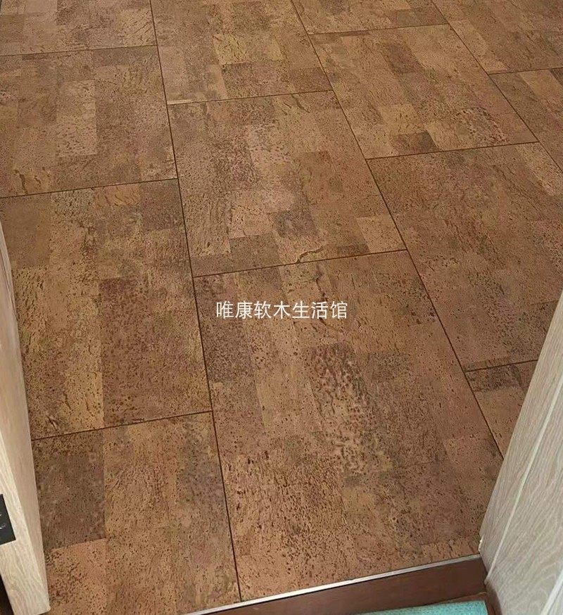 Classic natural color floor portugal original import sound insulation lock buckle cork simple installation