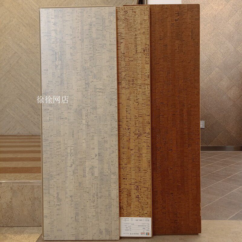 Portugal glue-free lock-up cork flooring original import moisture-proof soundproof floor heating BL84 shallow