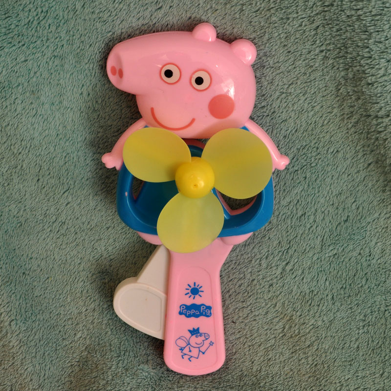 Children's hand knead fan Mini cartoon small fan portable fan blowers detover Toys