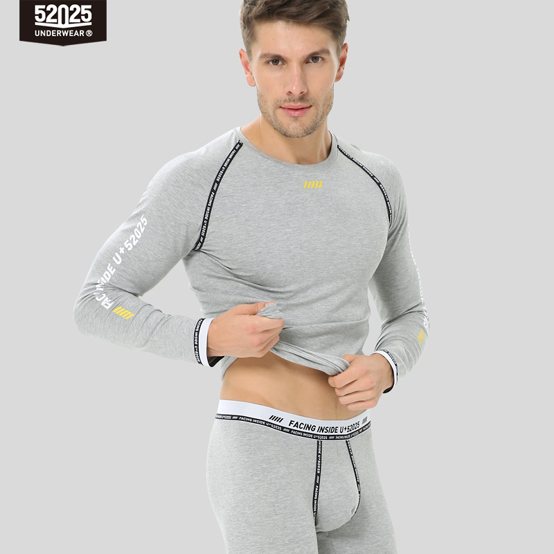 52.025 Thời trang thể thao Mens Và Womens ấm Underwear Mens Thin Set Tight Vòng cổ áo mùa thu quần.