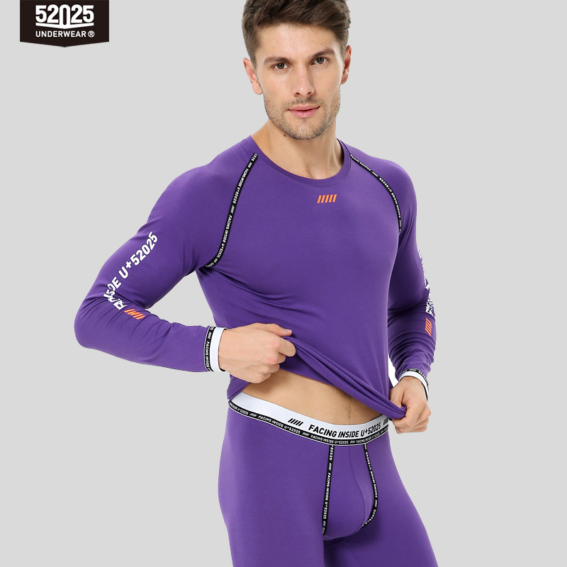 52.025 Thời trang thể thao Mens Và Womens ấm Underwear Mens Thin Set Tight Vòng cổ áo mùa thu quần.