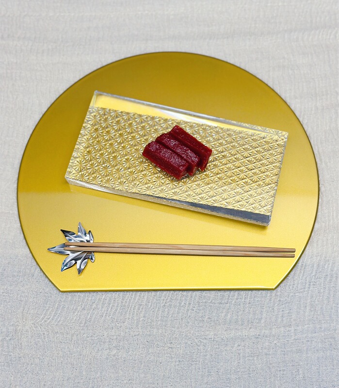 Banquet-Style Crystal Glass Sushi and Sashimi Plate, Japanese-Style Sushi Flat Plate, Omakase Utensils and Tableware