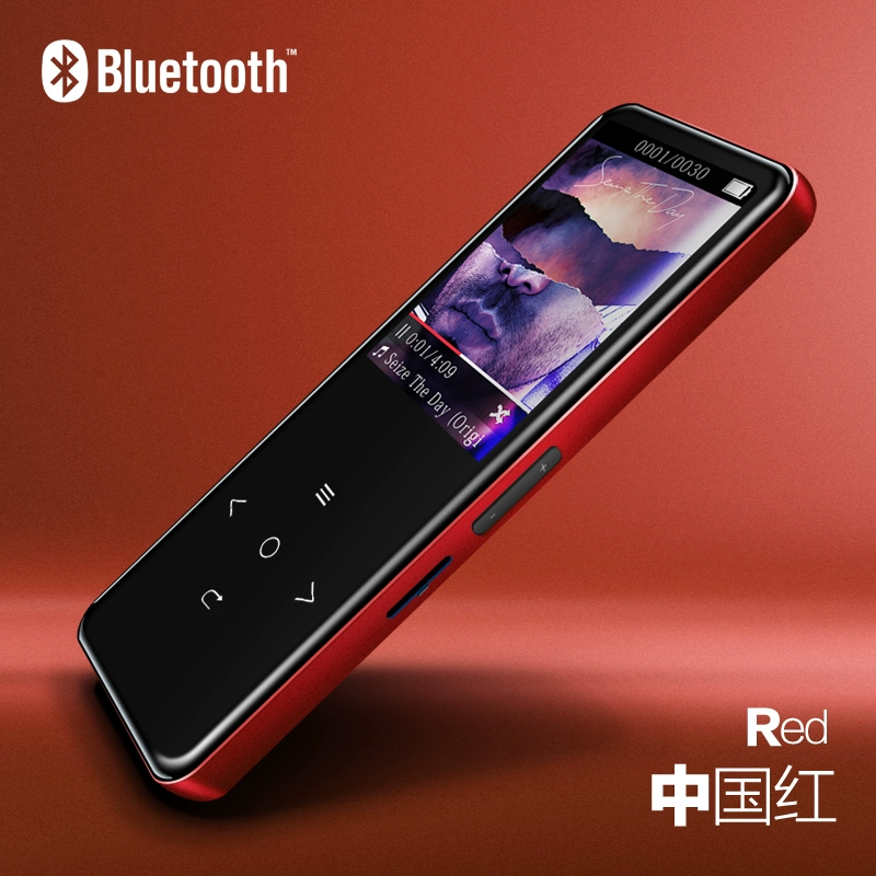 Bingjie mp3mp4 máy nghe nhạc mini sinh viên Walkman màn hình cảm ứng Bluetooth MP3 thẻ màn hình mp5 thể thao xách tay MP6 sách điện tử học tiếng Anh nghe đọc tiểu thuyết p4 - Máy nghe nhạc mp3