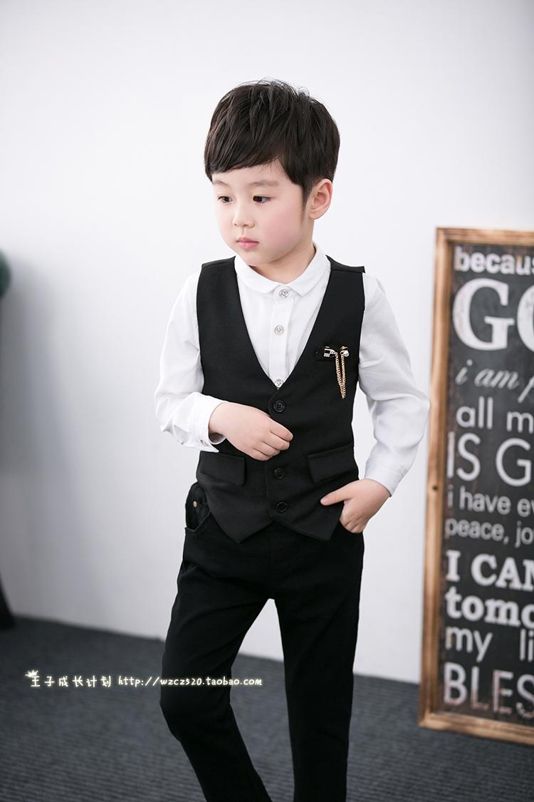 Trẻ em vest mùa xuân và mùa thu boy 2018 chương trình mới vest vest vai bé England cardigan áo khoác mỏng áo khoác