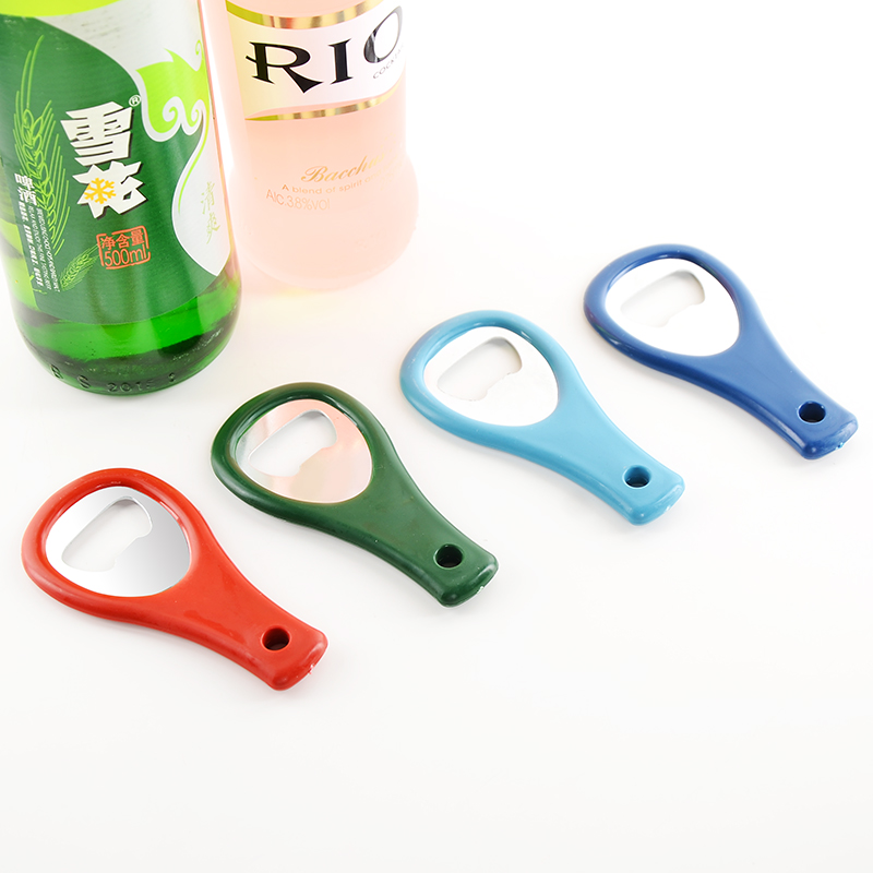 Beer Bottle Opener Plastic Bottle Opener Racket Pleading Bottle Opener Advertising Beer Bottle Opener Bar KTV Special-Taobao