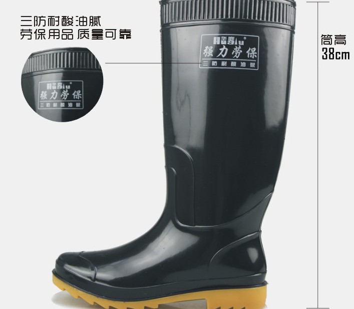 Mùa xuân, mùa hè và mùa thu đôi giày cao ủng đi mưa cho nam và nữ - Rainshoes giày lưới nam chịu nước