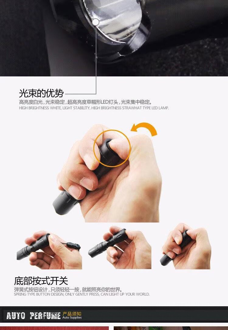 Đèn chiếu sáng chiếu sáng chói đèn pin nhỏ đa chức năng cầm tay chống nước đèn pin chói ngoài trời đèn đội đầu công suất lớn