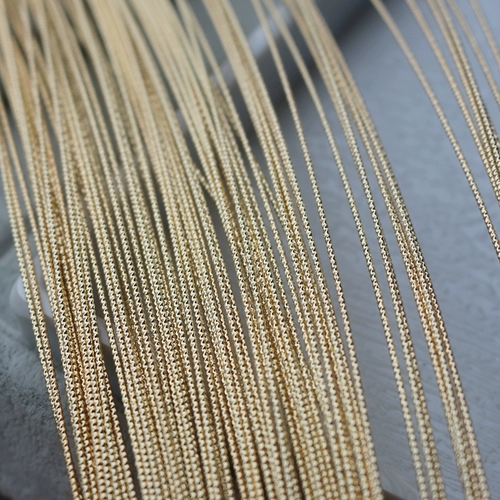 Браслет с косичкой, кольцо, аксессуары, 14 карат, золотой цвет