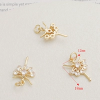 Встроить кулон балетной девушки