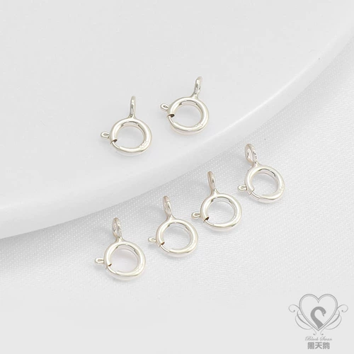 Гипоаллергенные аксессуары ручной работы, базовый аксессуар, серебро 925 пробы, 5мм